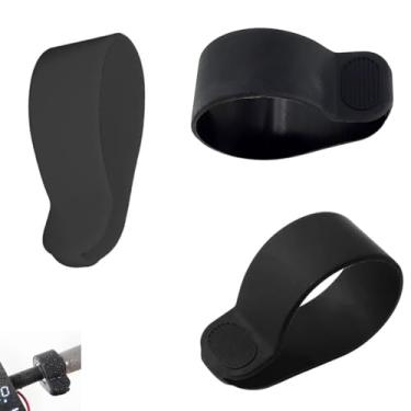 Imagem de YehVeh Pacote com 3 capas protetoras de borracha para Xiaomi M365 M365 Pro 2 Hiboy S2 Series Gotrax GXL V2 MAXSHOT acelerador controle de velocidade