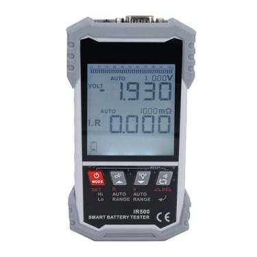 Imagem de Zhjvihx Medidor de Tensão Bateria para Tipos de Baterias, Exibição de 3,2 Polegadas DC0V - ± 120V 0mΩ - 500Ω Baterias Automotivas Testador de Baterias DC5V, Analisador Digital de