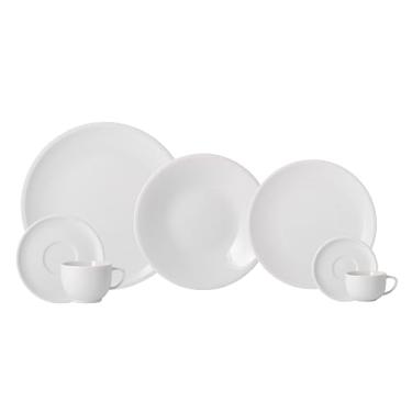 Imagem de Serviço de Jantar, Chá e Café 42 Peças em Porcelana, Modelo Oca, Redondo, Porcelana Schmidt