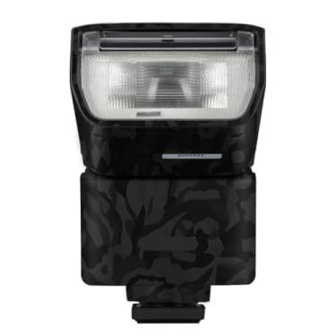 Imagem de HVL F28RM Anti-riscos Câmera Flash Vinil Wrap Skins Protetor Decalques para Sony HVL F28RM Wraps Cover Sticker (Shadow Camo Preto)