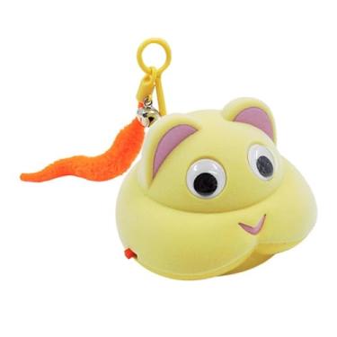 Imagem de Generic Brinquedo interativo para gatos, brinquedo inteligente para aliviar o tédio, jogo de diversão, exercitador automático para gatos, ratos, para gatos, Amarelo