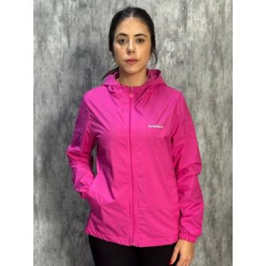 Imagem de Jaqueta Corta Vento Feminino Impermeável Blusa Corta-Vento Dry Fit Res