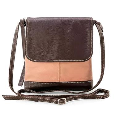 Imagem de Bolsa Feminina de Couro Legítimo Transversal Tiracolo Modelo Jô – Elegante e Versátil