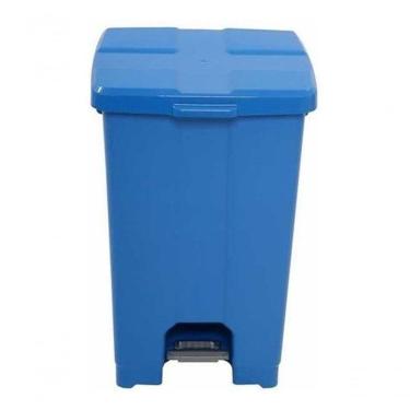 Imagem de Lixeira Quadrada Com Pedal De 60l