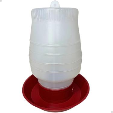 Imagem de Bebedouro Automático Para Aves 2 Litros Galinhas Pintinhos Codornas Frangos Bebedor Pendurável Ave