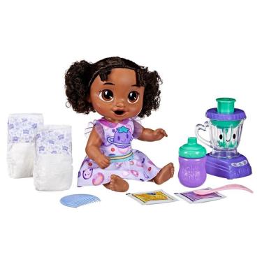Imagem de Baby Alive Sucos Saborosos Tilly Negra - Hasbro
