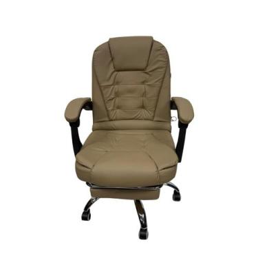 Imagem de Cadeira Escritório Presidente Executiva Luxo com Massageador e Descans