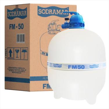 Imagem de Filtro Para Piscinas Até 78 Mil Litros Fm Sodramar, FM-50/78.000L