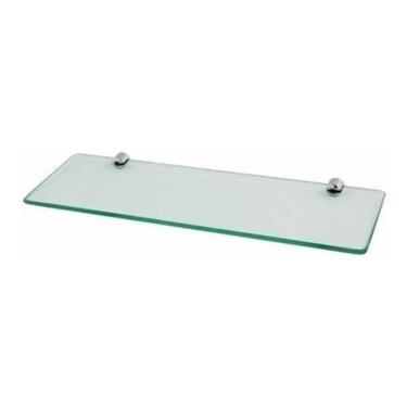 Imagem de Suporte Prateleira Porta Shampo Vidro Banheiro Cozinha 40 cm - Hidrola