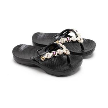 Imagem de Chinelo Anatômico Não Escorrega Infantil Resina Alcalay, Roxo, Mulher,