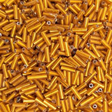 Imagem de Passante Canutilho Tubo Laranja 7mm 1000pçs 50g - Macall