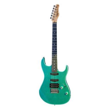 Imagem de Guitarra Elétrica Tagima Stato TG-510 TW Series C/ Alavanca, Verde