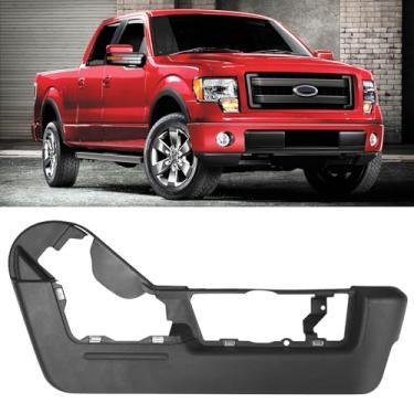 Imagem de Moonlinks Compatível com Ford F150 2009-2014/Lincoln Mark LT Truck 2010-2014 capa de painel de acabamento de assento, capa preta para painel de acabamento inferior do assento elétrico do passageiro