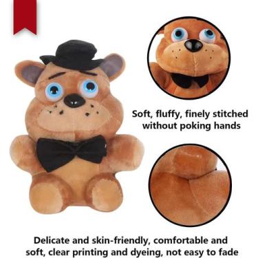 Imagem de FNAF Plushies, Five Nights at Freddys Plushies 4 Pcs (Foxy F - HUOGUO