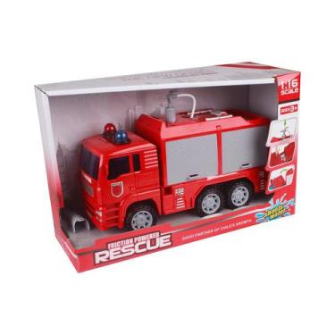 Imagem de Spray Water Truck Toy Bombeiro Caminhão de bombeiros Carro Brinquedos 