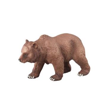 Imagem de 4 peças de estatuetas The Bear Animal Toys, decoração domést - HUOGUO