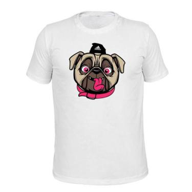Imagem de Camiseta T-Shirt Tecido Macio Estampada Réplica - Surprass, Branco, M
