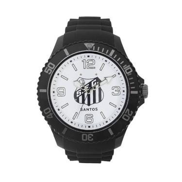 Imagem de Relógio Santos FC Masculino Ref: San-006-1 Futebol Peixe