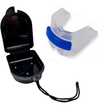 Imagem de Protetor bucal duplo com estojo - zona livre, Branco