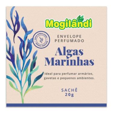 Imagem de Kit 2 Envelopes Perfumados Algas Marinhas Mogilândi Sache 20g Gavetas 