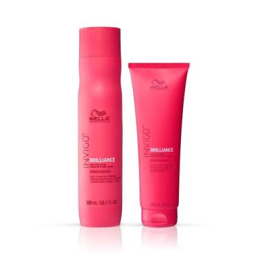 Imagem de Conjunto de shampoo e condicionador Wella Professionals Invigo Brillia