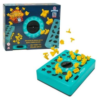 Imagem de Jogo Educativo Contra O Tempo Infantil com 26 Peças Estimula Raciocíni