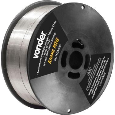 Imagem de Arame Mig 0,8mm 1kg Sem Gás Para Mm150 Vonder