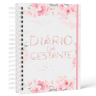 Imagem de Planner e caderneta da gestante floral roser