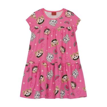 Imagem de Vestido infantil menina da Turma da Mônica Brandili