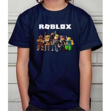 Imagem de Camiseta Camisa Infantil Juvenil Gamer Roblo ox Menino Menina 100% Alg