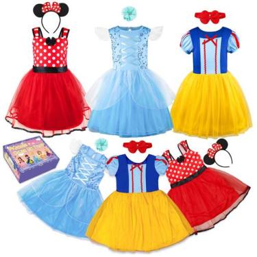 Imagem de Maleta Princess Dress Up AlecosFun para meninas 3-4T