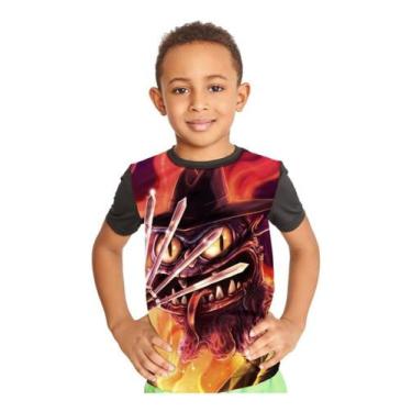 Imagem de Camiseta Infantil Scary Terry Rick And Morty Ref:876 - smoke, Preto, 2