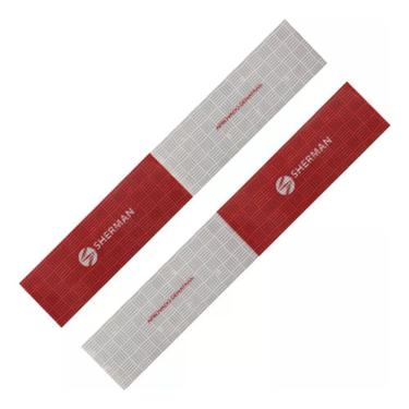 Imagem de 100Unid Faixa Refletiva Plástico Lateral Caminhão Van 30X5Cm