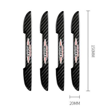 Imagem de Protetor De Adesivo Para Porta De Carro Mini Cooper, Faixas De Proteçã