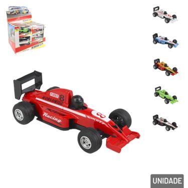 Imagem de Carrinho de Fricção Metal Fórmula 1 - Tudo em Caixa