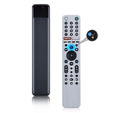 Imagem de Controle remoto de voz de substituição RMF-TX600U para Smart TV Sony UHD XBR-98Z9G XBR-75X950G XBR-85X950G XBR-55A9G XBR-55X950G XBR-65A9G XBR-85Z9G XBR-48A9S XBR-77A9G XBR-65 X950G XBR-950G