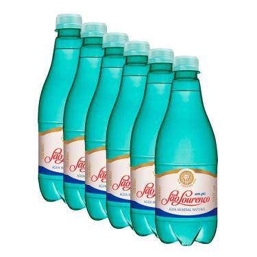 Imagem de AGUA MINERAL SÃO LOURENÇO SEM GÁS 510ML - PACK COM 6 UNID