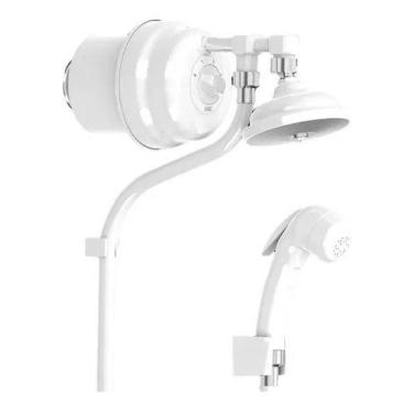 Imagem de Ducha Clássica Com Desviador Br Cardal 7.800w 220v Aq096/2, Branco