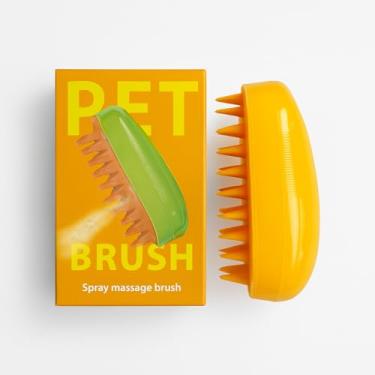 Imagem de Escova Higienizadora PetCare – Mais carinho, menos pelos, com carregamento USB e a Vapor!