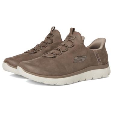 Imagem de Skechers Tênis masculino Summits Korlo Hands Free Slip-in, Marrom, 7 Wide