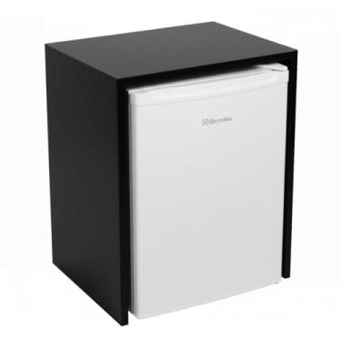 Imagem de Aparador Para Frigobar Adega Bar Cervejeira MDF 53x48x45cm Preto