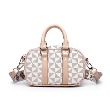 Imagem de TCZXLL Bolsa feminina de couro legítimo, bolsa de trabalho de grande capacidade com capa para laptop e zíper, bolsa de escritório profissional para negócios