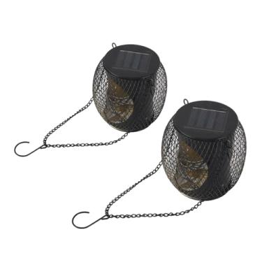 Imagem de À Prova Dwaterproof água Pendurado Lâmpada Solar Lanterna Solar Ip65 à Prova Dip65 água Alto Brilho Decorativo Ao Ar Livre Led Pendurado Luz para Jardim Pátio