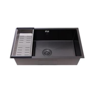 Imagem de Cuba Para Cozinha Gourmet Aço Inox 304 Terena 74x44 cm Pingoo.casa - P