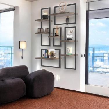 Imagem de Conjunto 7 Prateleiras Industrial Affara - Pleno