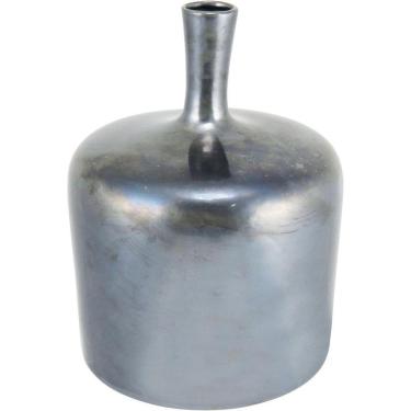 Imagem de Ariel Garrafa Decorativa 30X22X22Cm Cerâmica Cinza 2ª Linha