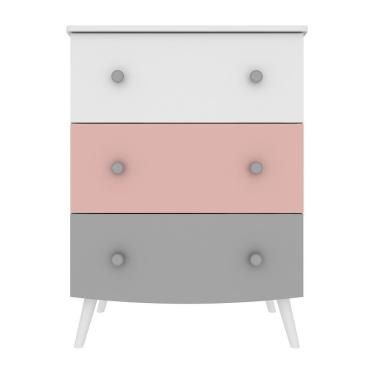 Imagem de Cômoda Mdf 3 Gavetas Doçura Multimóveis
