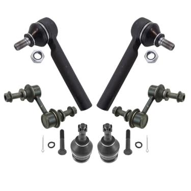 Imagem de TRQ Kit de direção dianteira e suspensão compatível com Subaru Crosstrek 2016-2017 2014-2018 Forester 2010-2014 Outback 2015-2019 WRX 2016-2019 WRX STI 2013-2015 XV Crosstrek