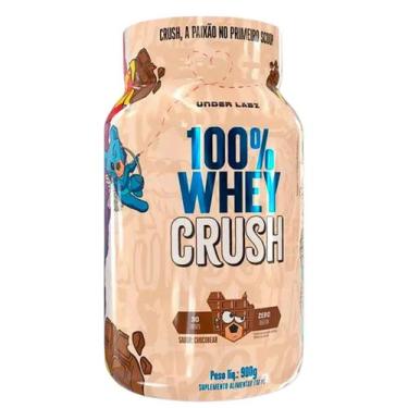 Imagem de 100% Whey Crush Under Labz Sabor Chocobear  900g
