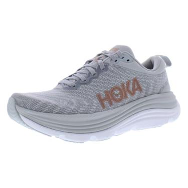 Imagem de HOKA ONE ONE Sapatos femininos Gaviota 5, Névoa do porto/ouro rosa, 6.5